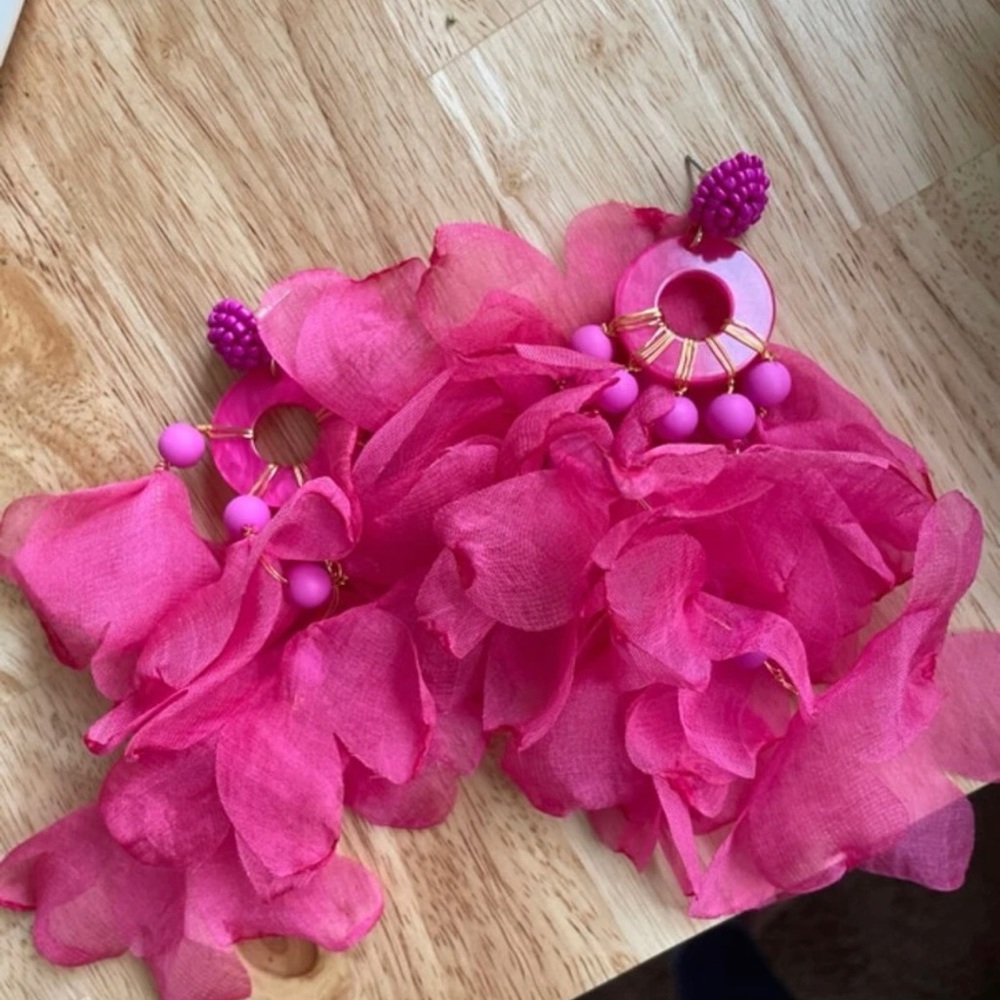 Petal earrings